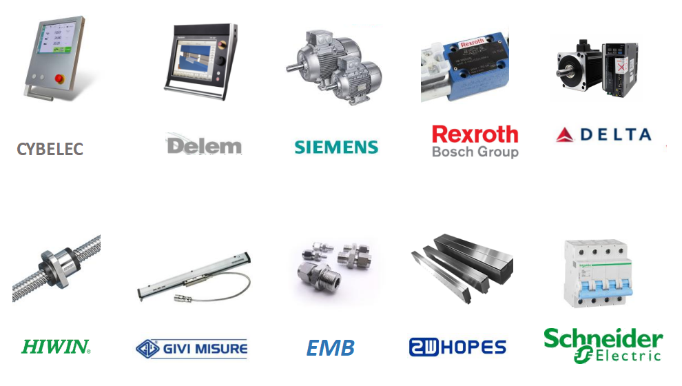 160t-4000 4-axis Cnc Hydraulic Bending Machine Press Brake 160t-4000 4-teljeline CNC hüdrauliline painutusmasin vajutage piduri