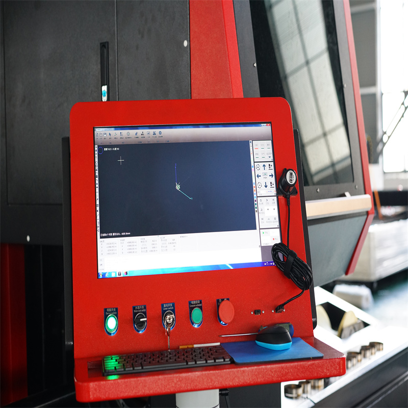 1kw 2kw 3kw 6kw Cnc kiudlaseriga lõikamismasinad roostevabast terasest metallpleki jaoks