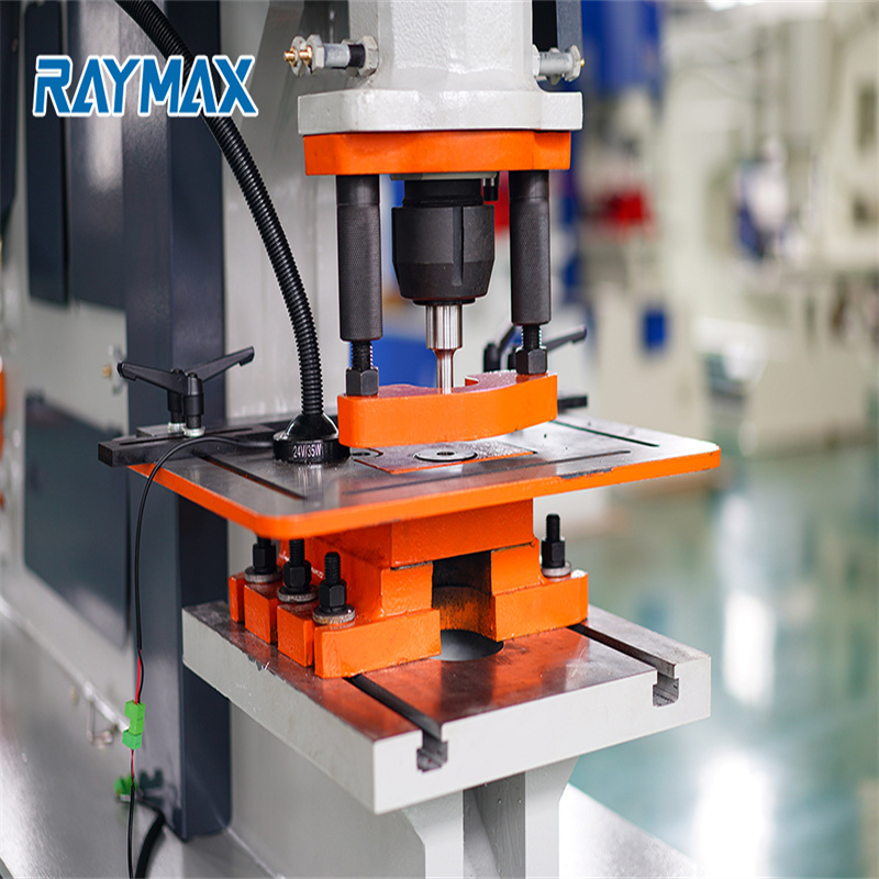 Manual Punch Iron Worker Hydrauliline Ironworker Machine