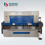 Qc12y / Qc12k lehtmetallist terasplaat 6 mm X 3200 Cnc hüdrauliline pöördetala lõikemasin