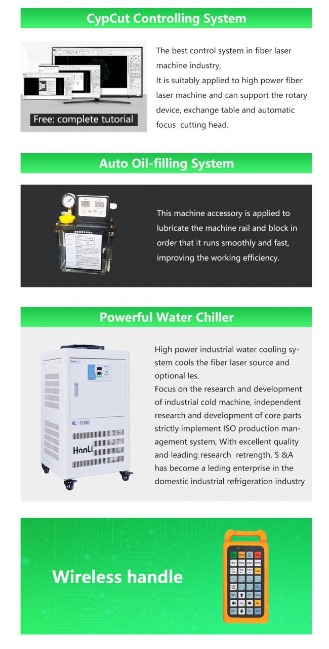 Carbon Iron Aluminum Metal Stainless Steel Cnc Fiber Laser Cutting Machine Süsinikraud-alumiinium metallist roostevabast terasest Cnc-kiudlaseriga lõikamismasin