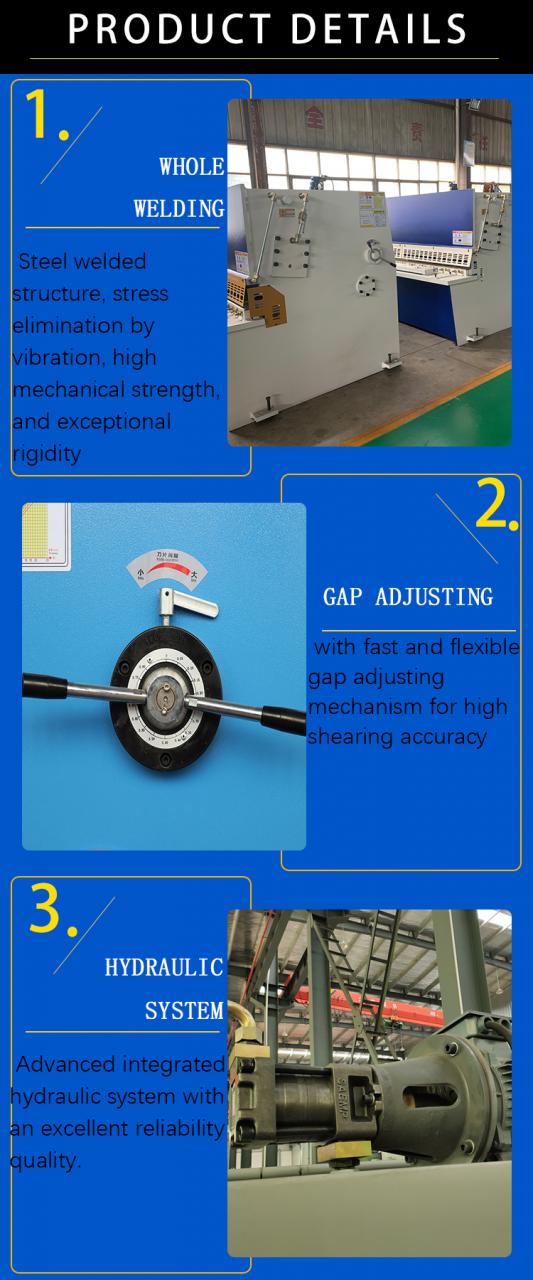 Hüdrauliline giljotiini lõikamismasin Qc12y 8 * 6000 mm giljotiini tööstuslik lehtmetallist alumiiniumist roostevabast terasest lõikamine M