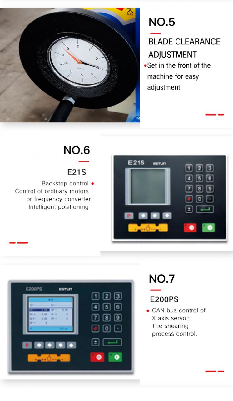 Shear Cutting Machine Guillotine Metal Hydraulic Shearing Machine Qc11Y/K Lõikelõikamismasin giljotiini metalli hüdrauliline lõikemasin Qc11Y/K