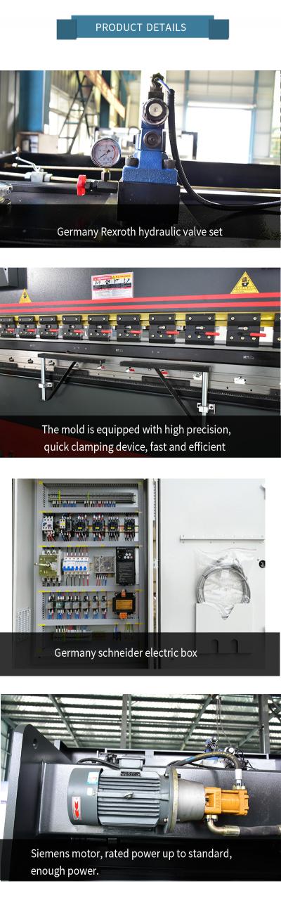 Wc67k-63t/3200 Economical Type Hydraulic Delem Cnc Metal Sheet Bending Press Brake Wc67k-63t/3200 ökonoomne tüüp hüdrauliline Delem Cnc metallpleki painutuspressi pidur